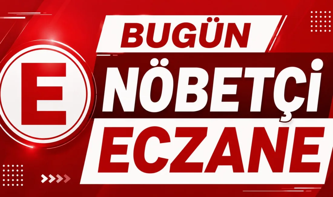 Bingöl genelinde 08 Temmuz Çarşamba günü nöbetçi eczaneler belirlendi. Acil