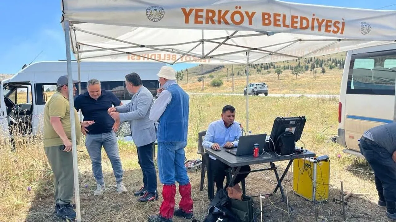 Yerköy Belediyesi, ilçenin jeotermal potansiyelini belirlemek amacıyla iki buçuk aydır