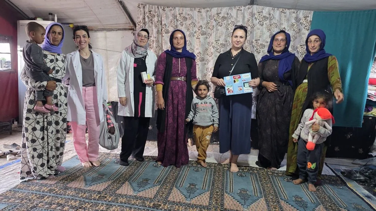 Yerköy İlçe Sağlık Müdürlüğü, Mevsimlik Tarım İşçileri Projesi (METİP) çerçevesinde,